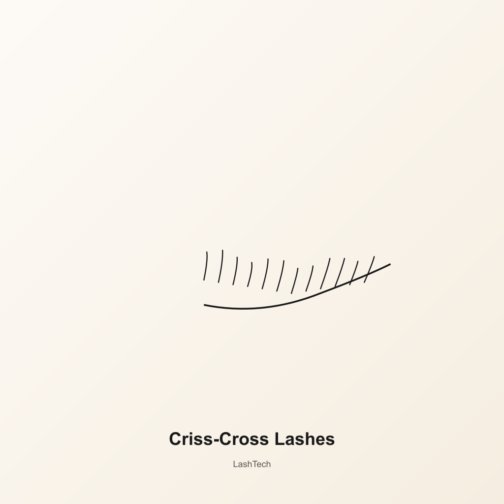 Criss-Cross Lashes — development preview image