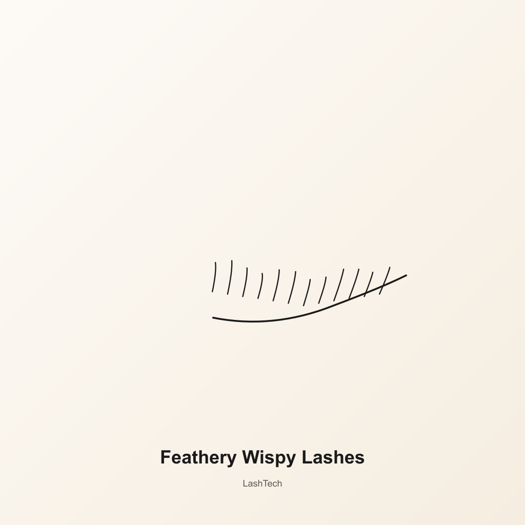 Feathery Wispy Lashes — development preview image